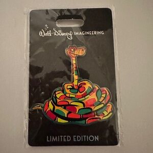 Disney WDI Cast Exclusive Color Splash Jungle Book Kaa Snake LE 250 Pin